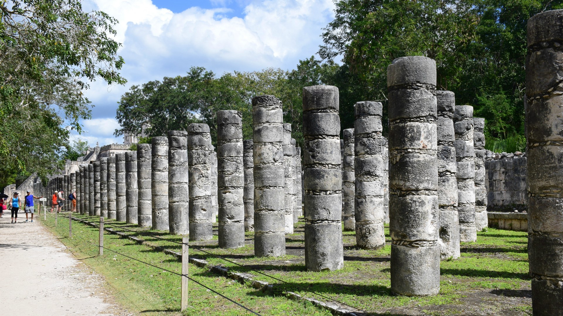 Group of 1000 Columns, Chichen Itza, Mexico