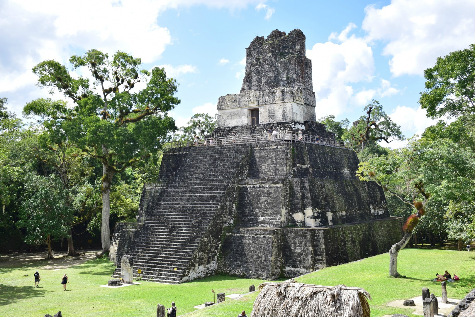 Temple II, Tikal, Guatemala