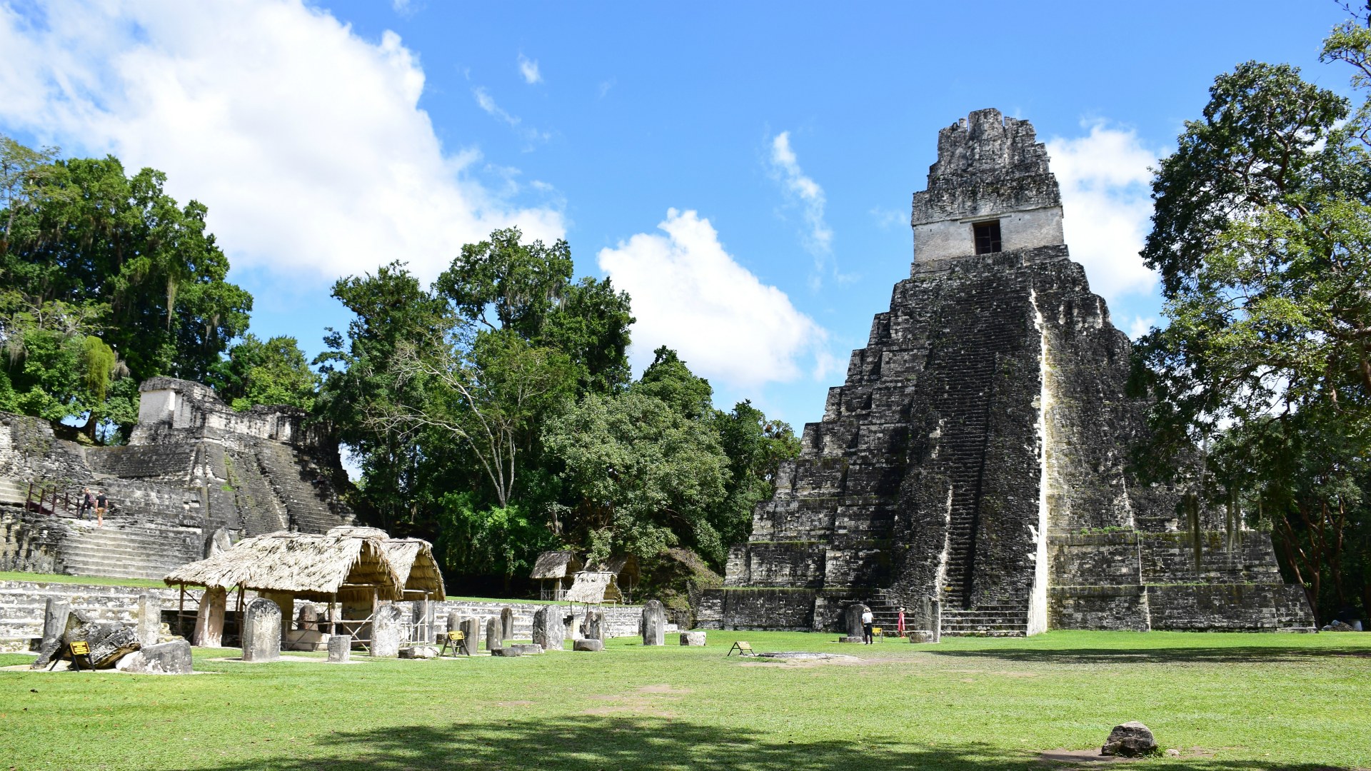 Grand Plaza and Temple I, Tikal, Guatemala