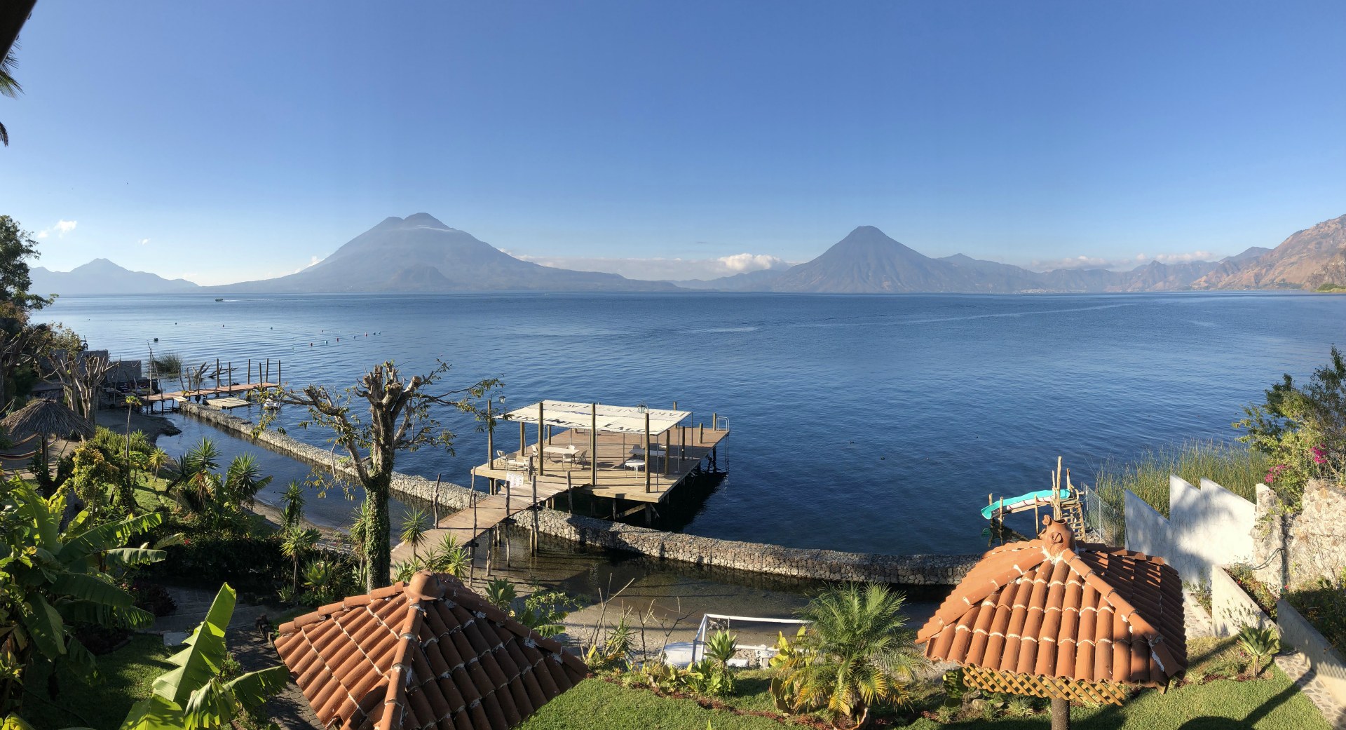 Lake Atitlan from Panajachel, Guatemala