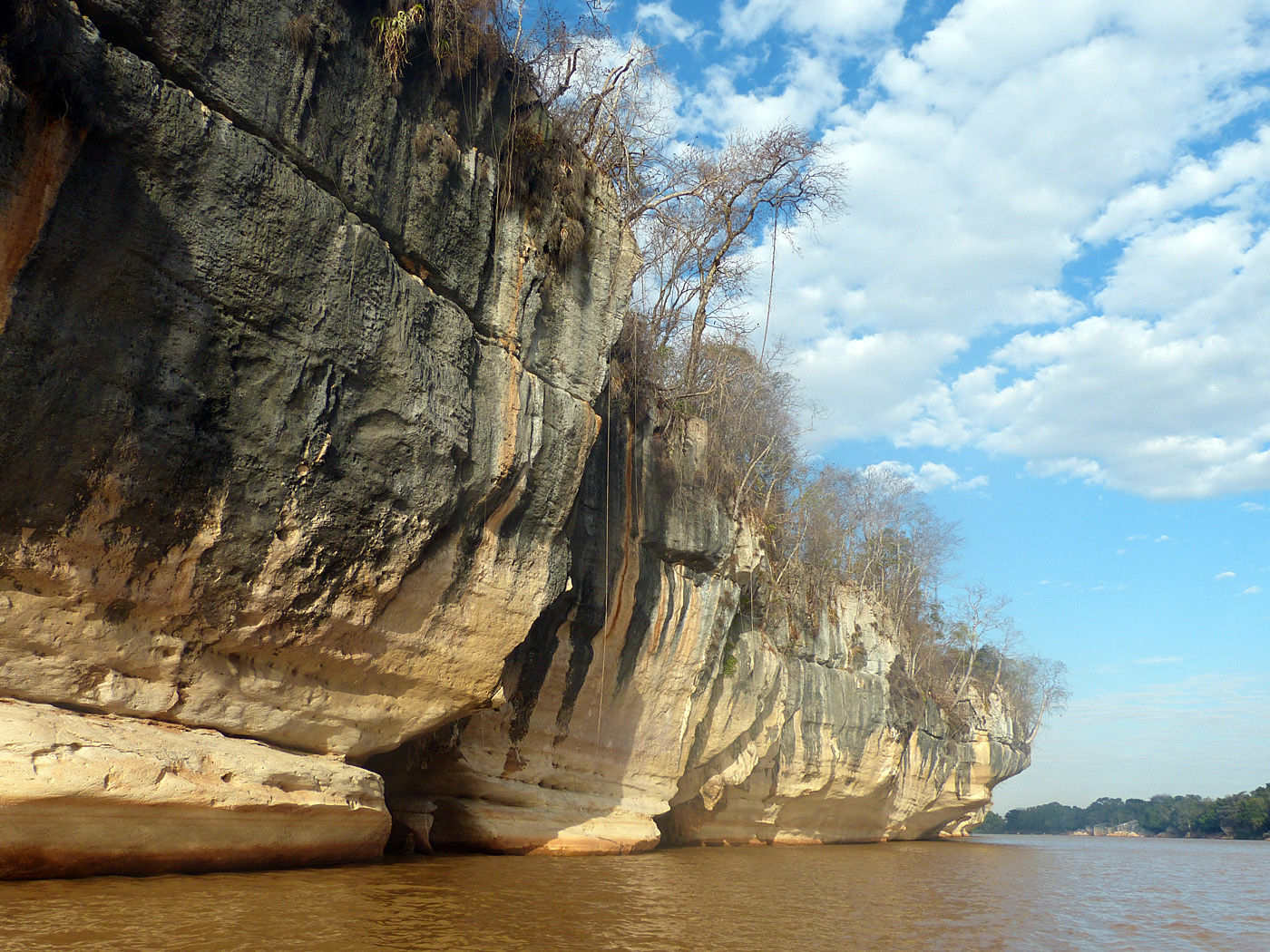 Sandstone Rocks along Manambolo River, Bemaraha