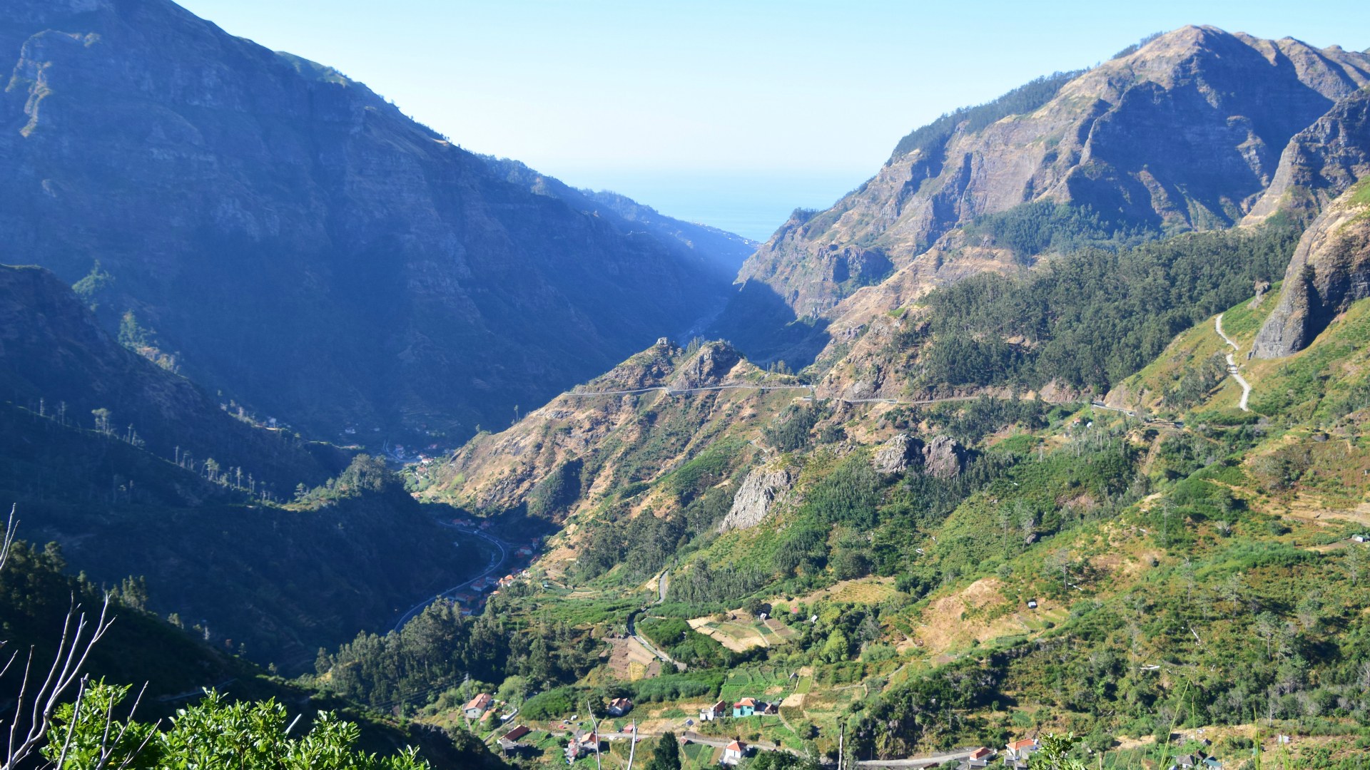 View below Pico Grande