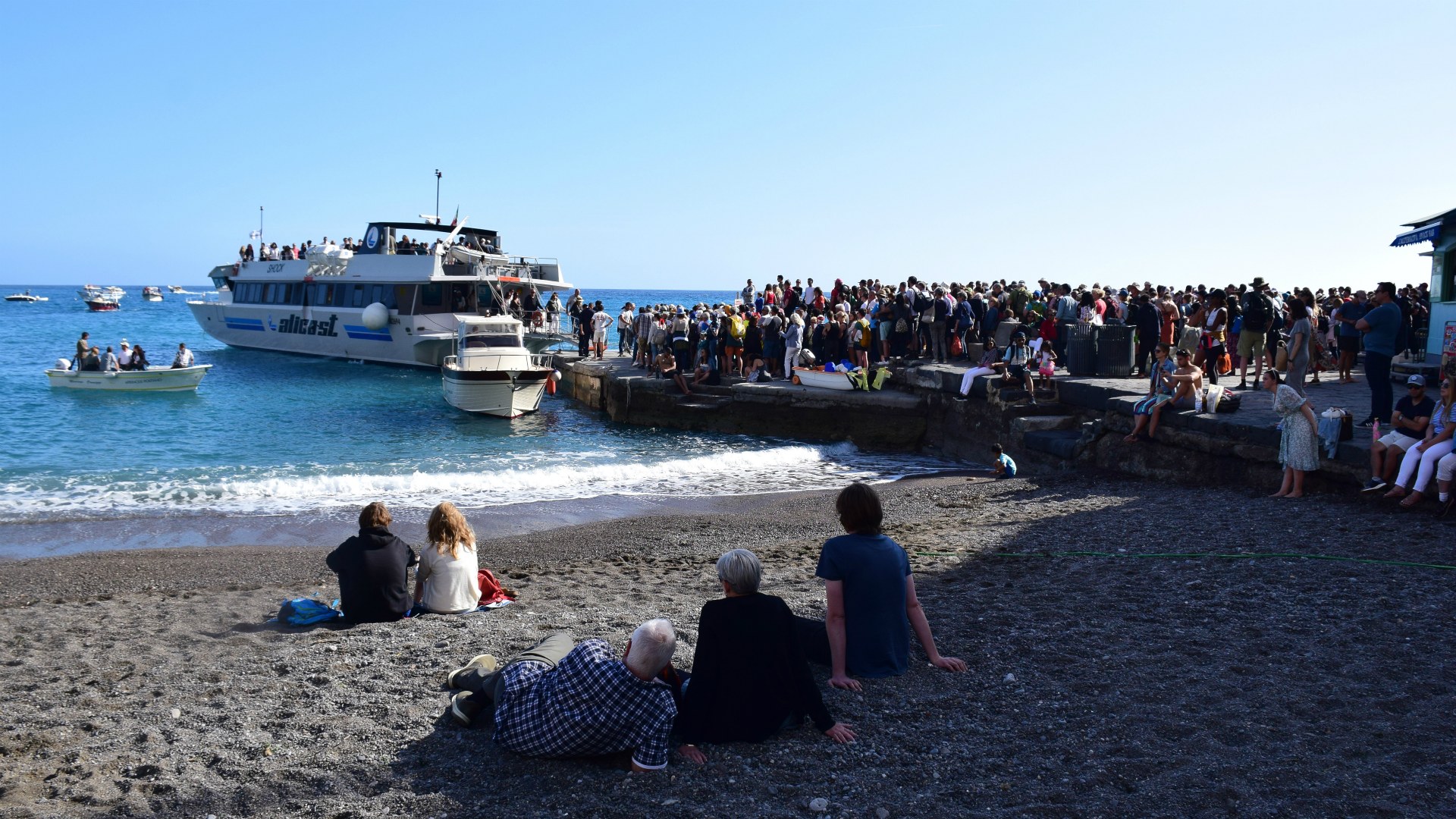 Ferry Port, Positano, Amalfi Coast