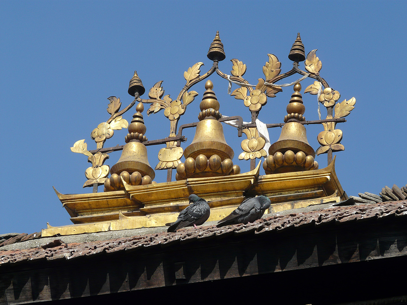 Gold decoration, Durbar Square, Kathmandu