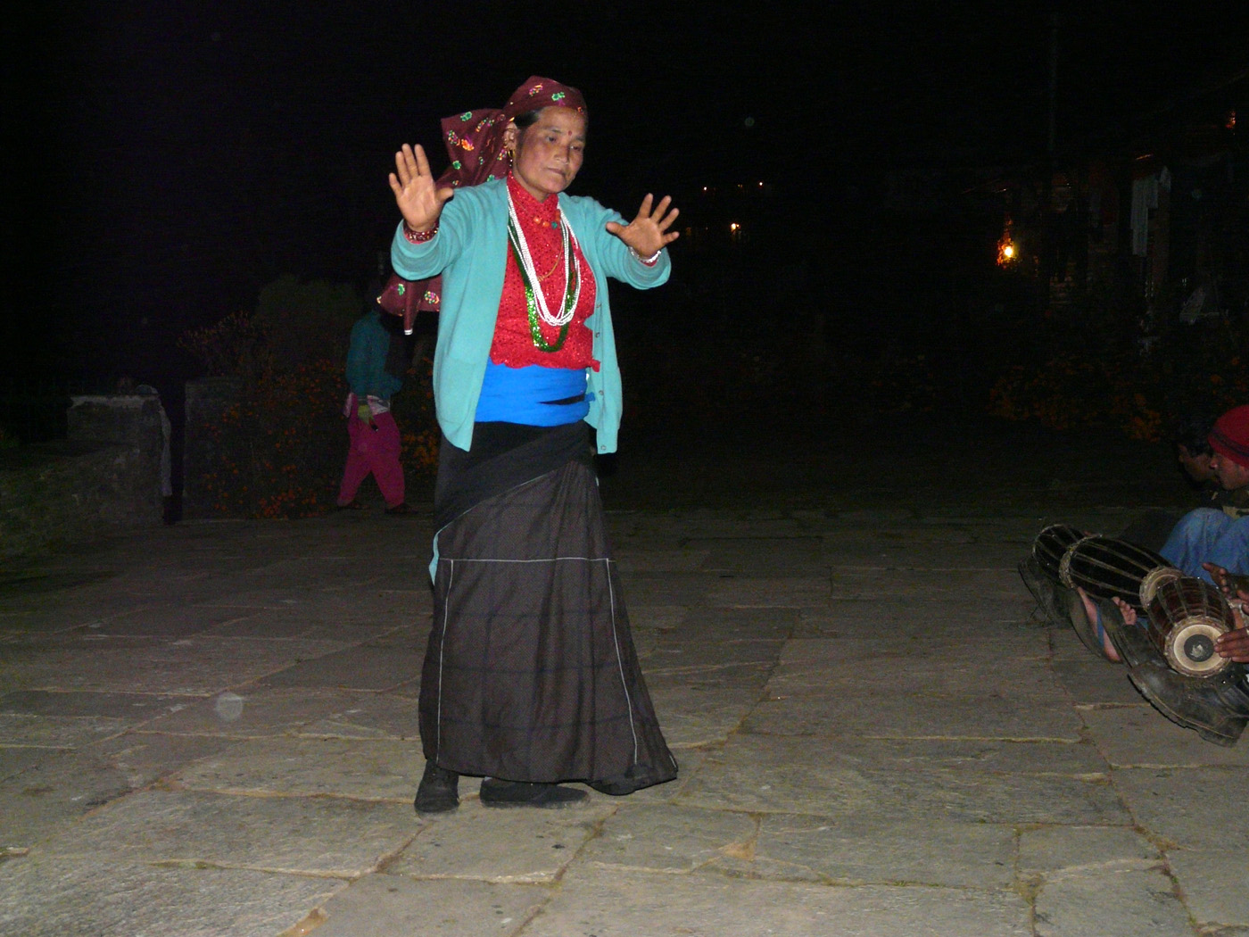 Traditional dancing, Ghandruk