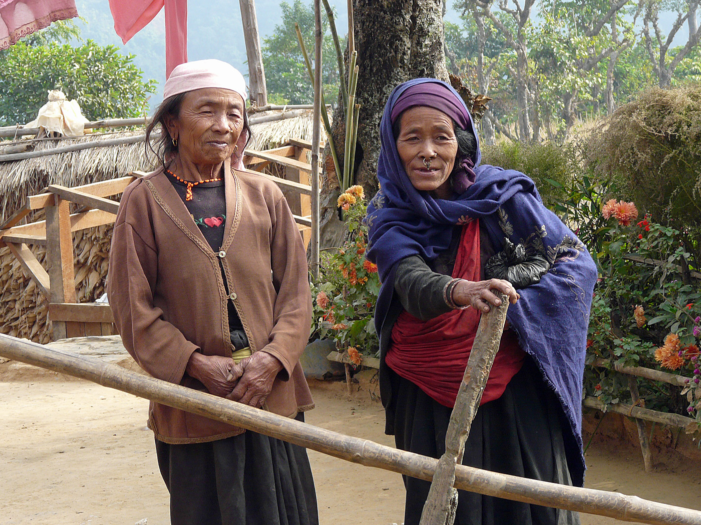 Village women, Seti Khola