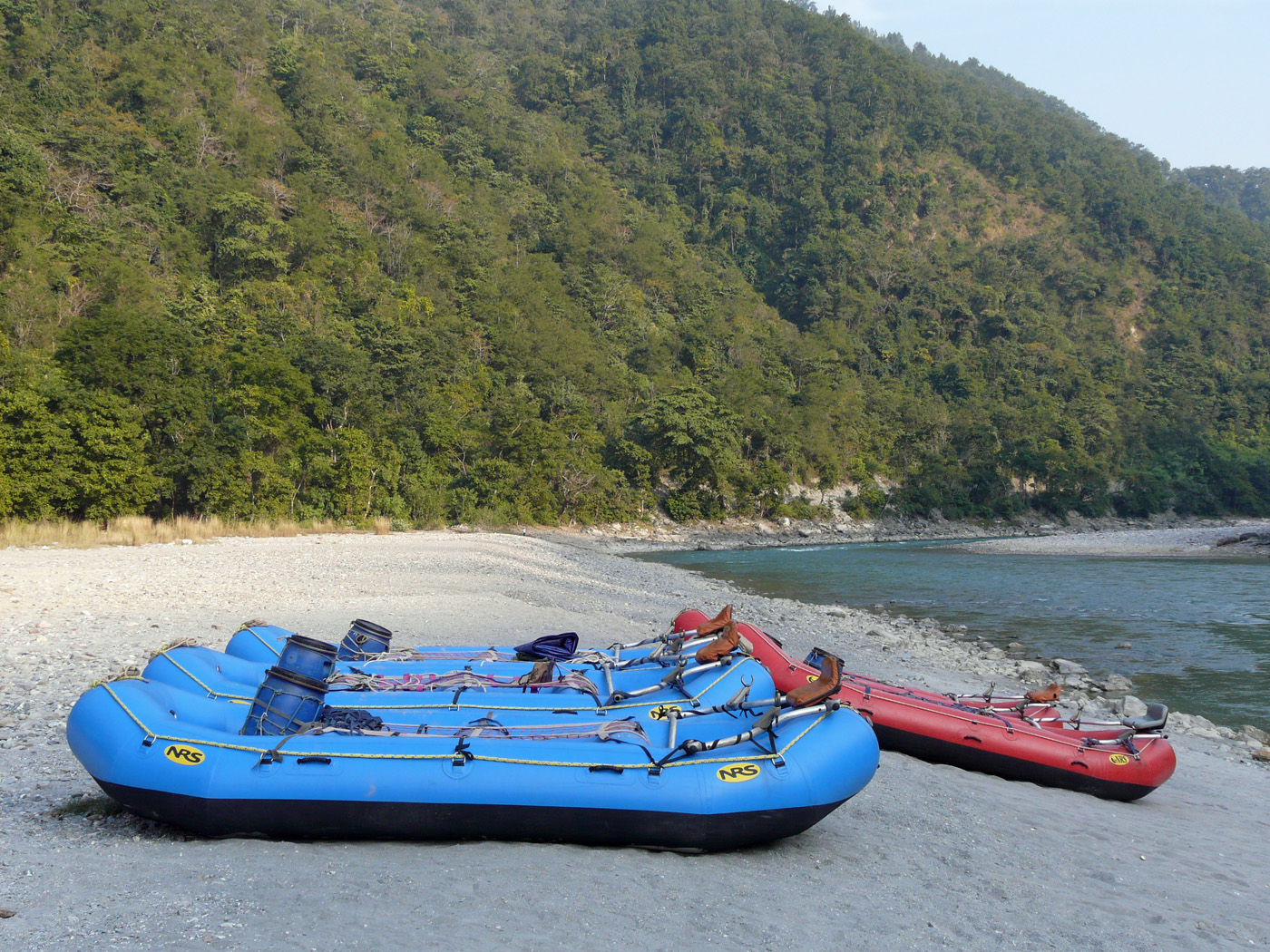 Rafts, Seti Khola