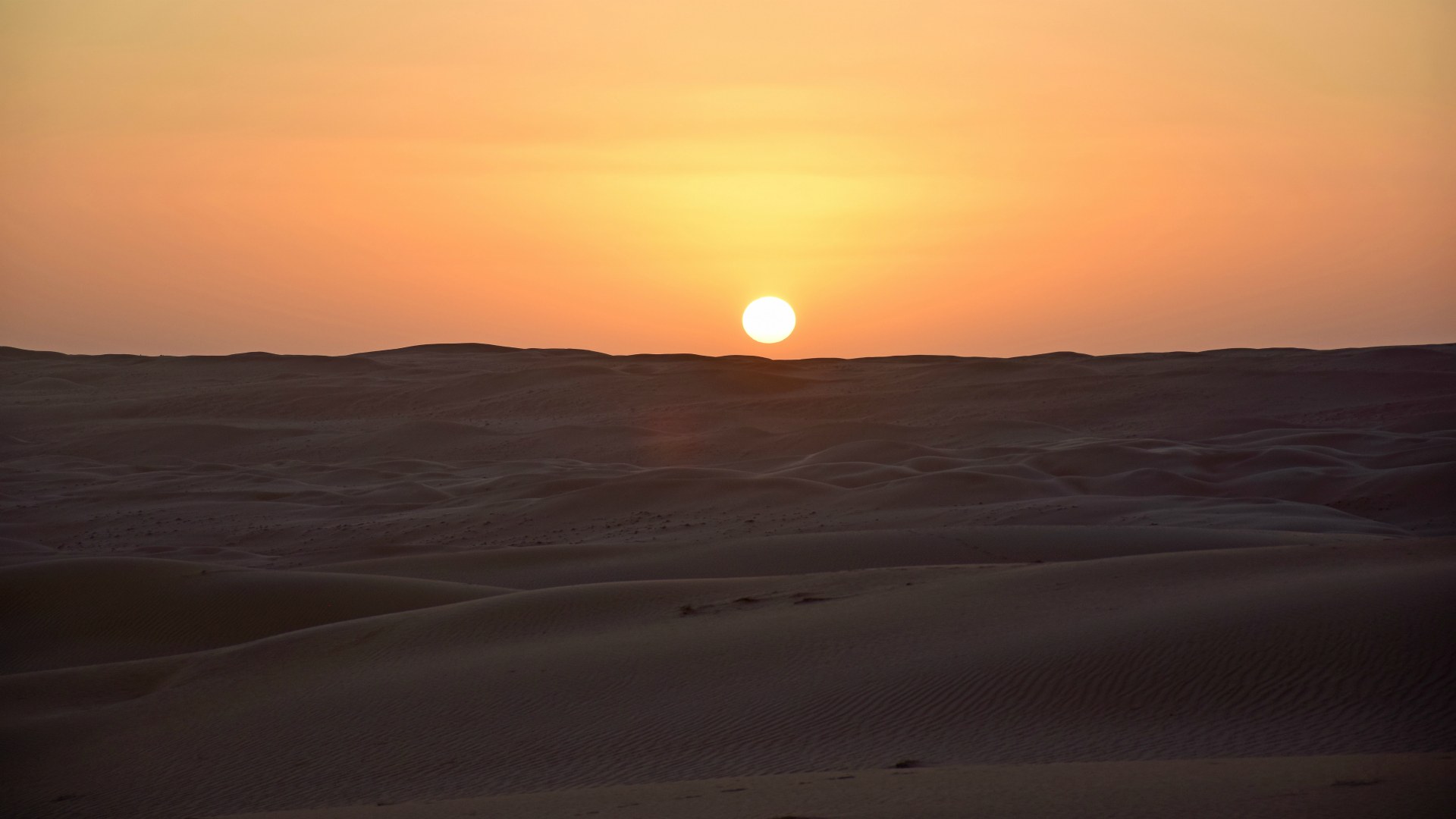 Sunset, Al Sharqiya Sands