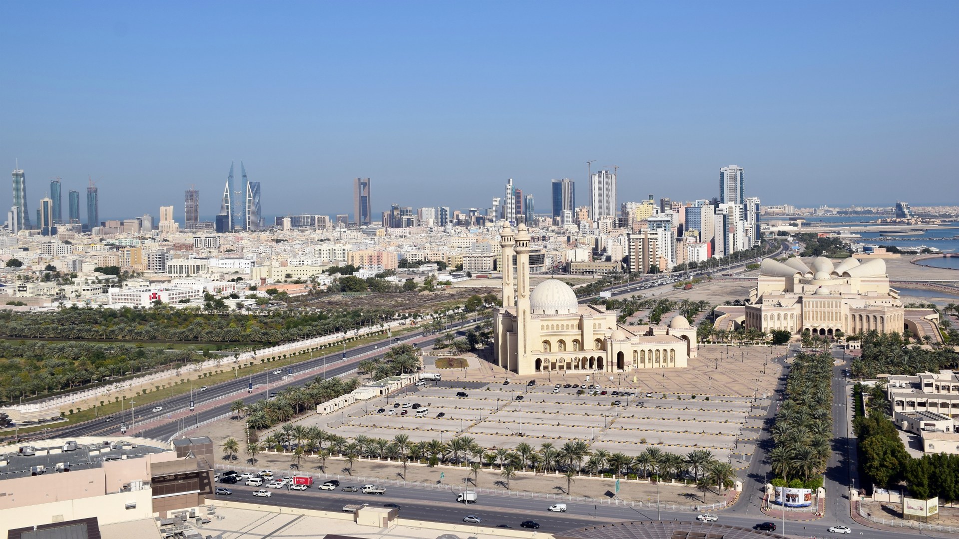 City skyline, Manama