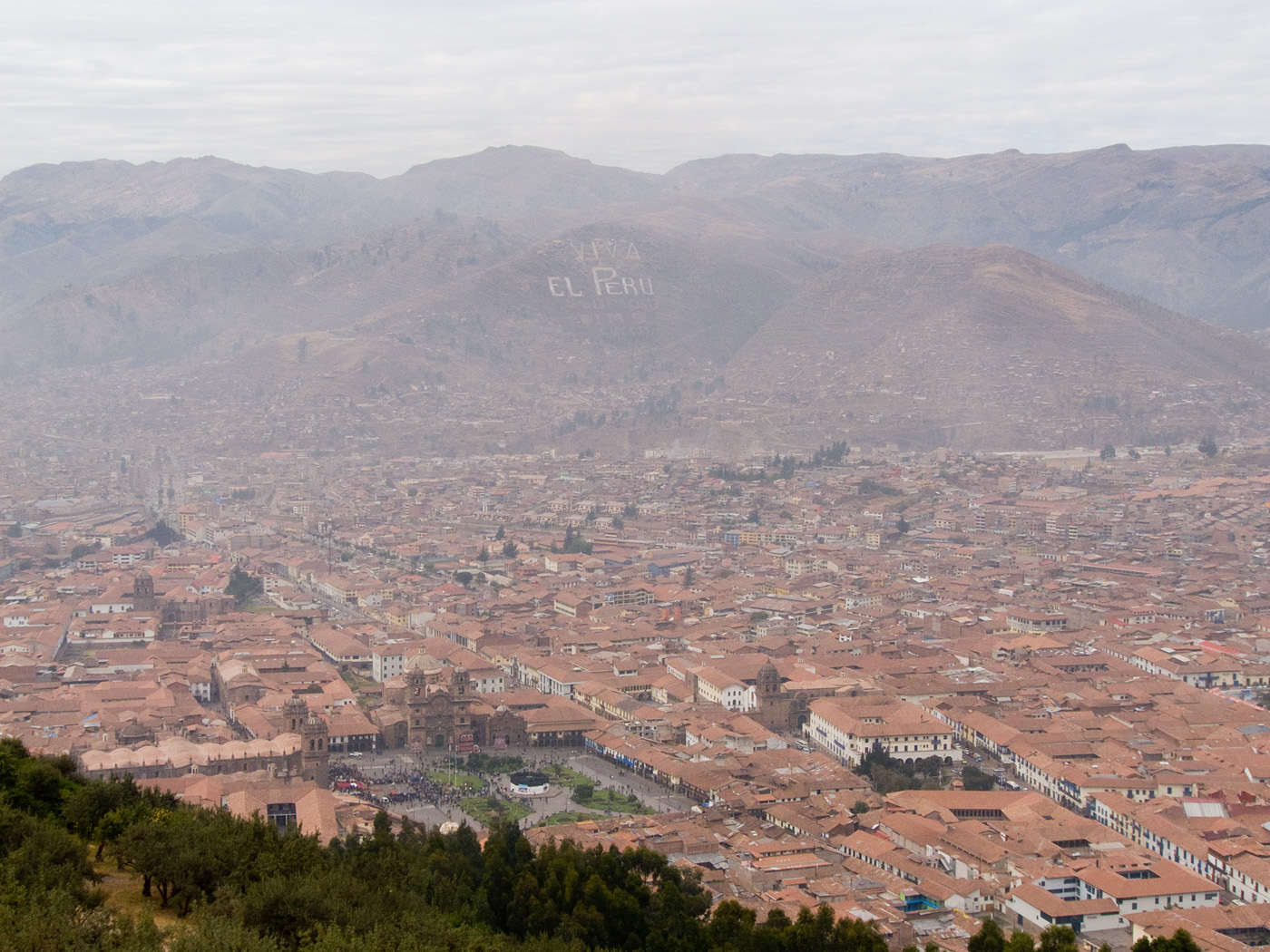 Cusco from Saqsaywaman