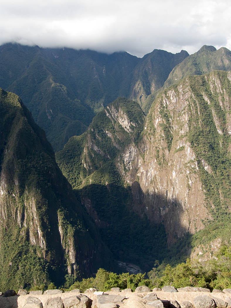 Urubamba Valley from Machu Picchu