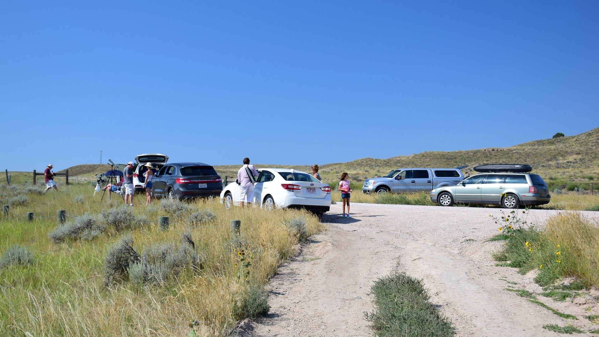 Eclipse Viewing Site, Glendo, Wyoming