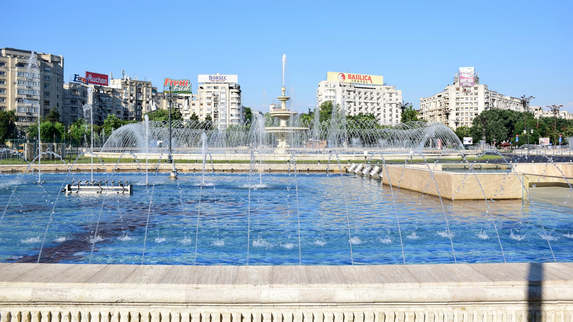 Fountains, Unirii Square, Bucharest