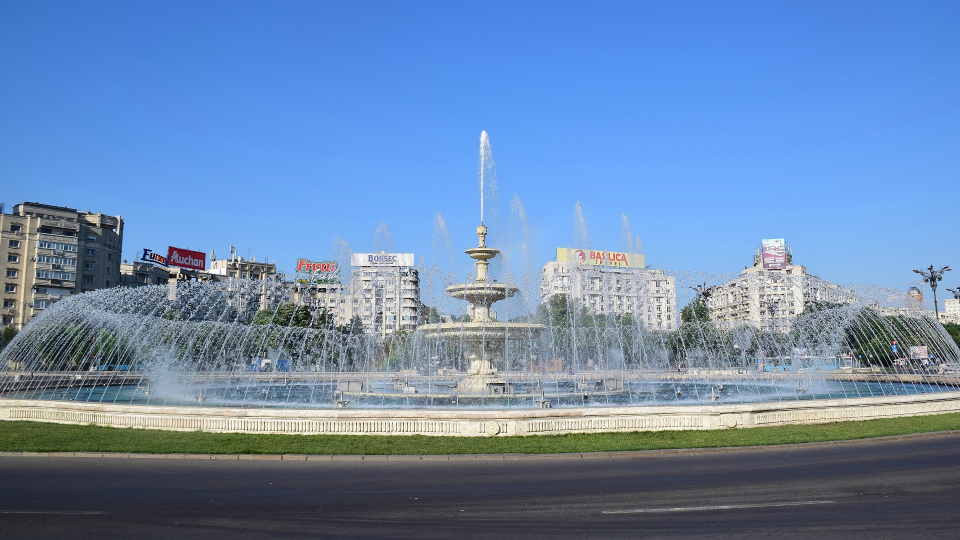 Fountains, Unirii Square, Bucharest