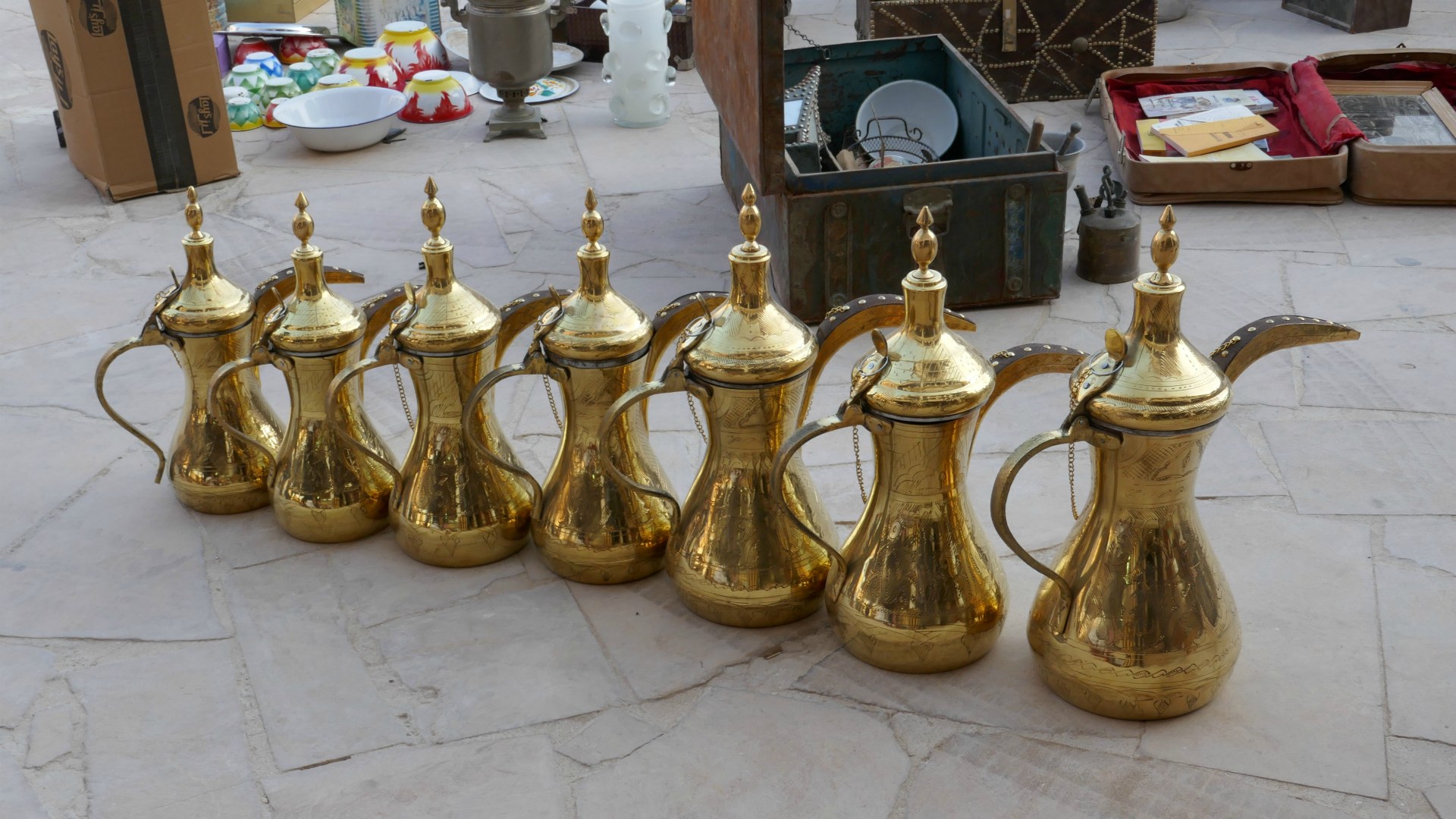 Coffee Pots For Sale, Al Bassam Caravanserai, Unaizah