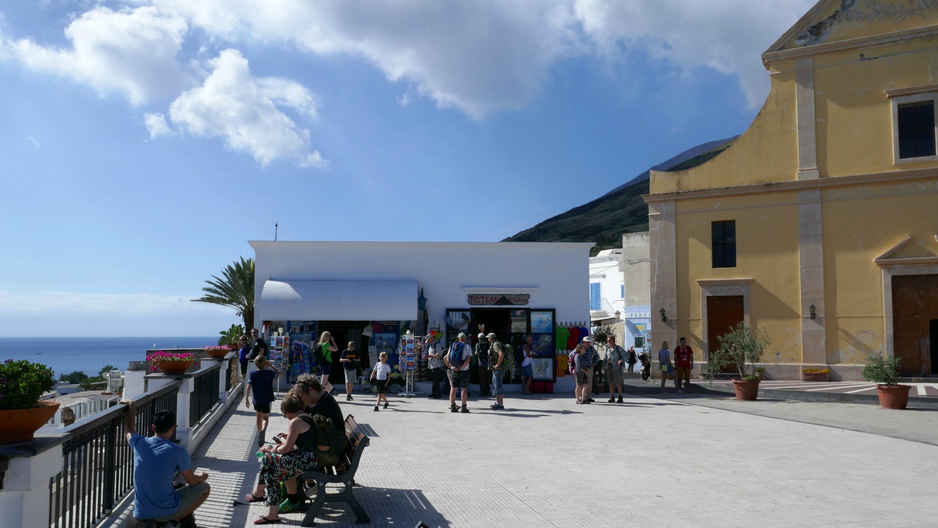 Piazza San Vincenzo, Stromboli, Aeolian Islands