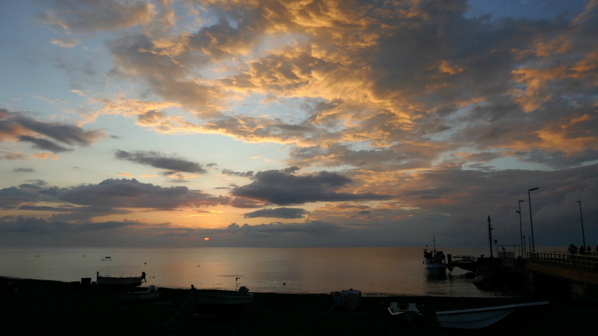 Sunrise, Stromboli, Aeolian Islands