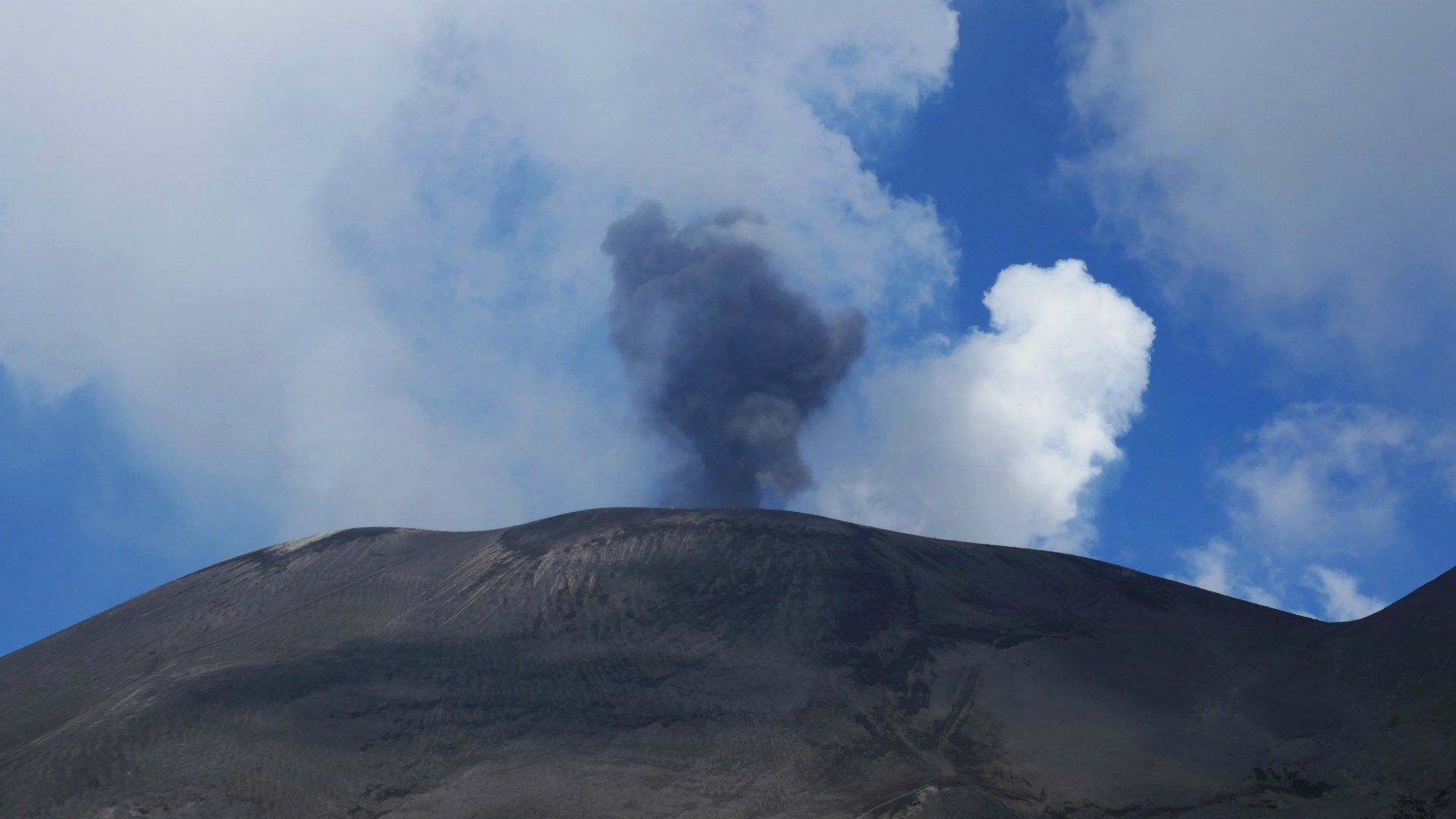 Volcanic activity, Etna, Sicily