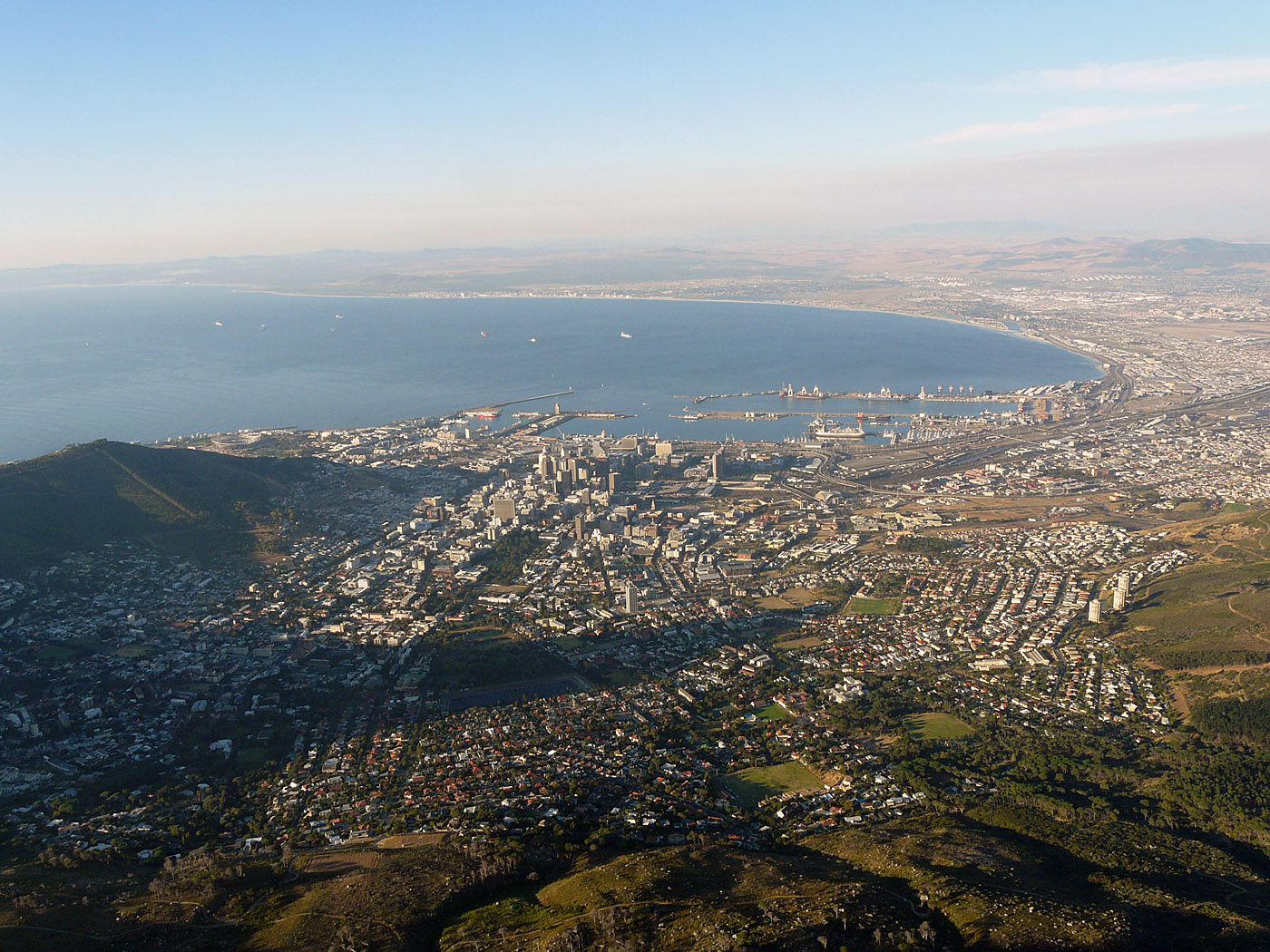 View from Table Mountain, Cape Town