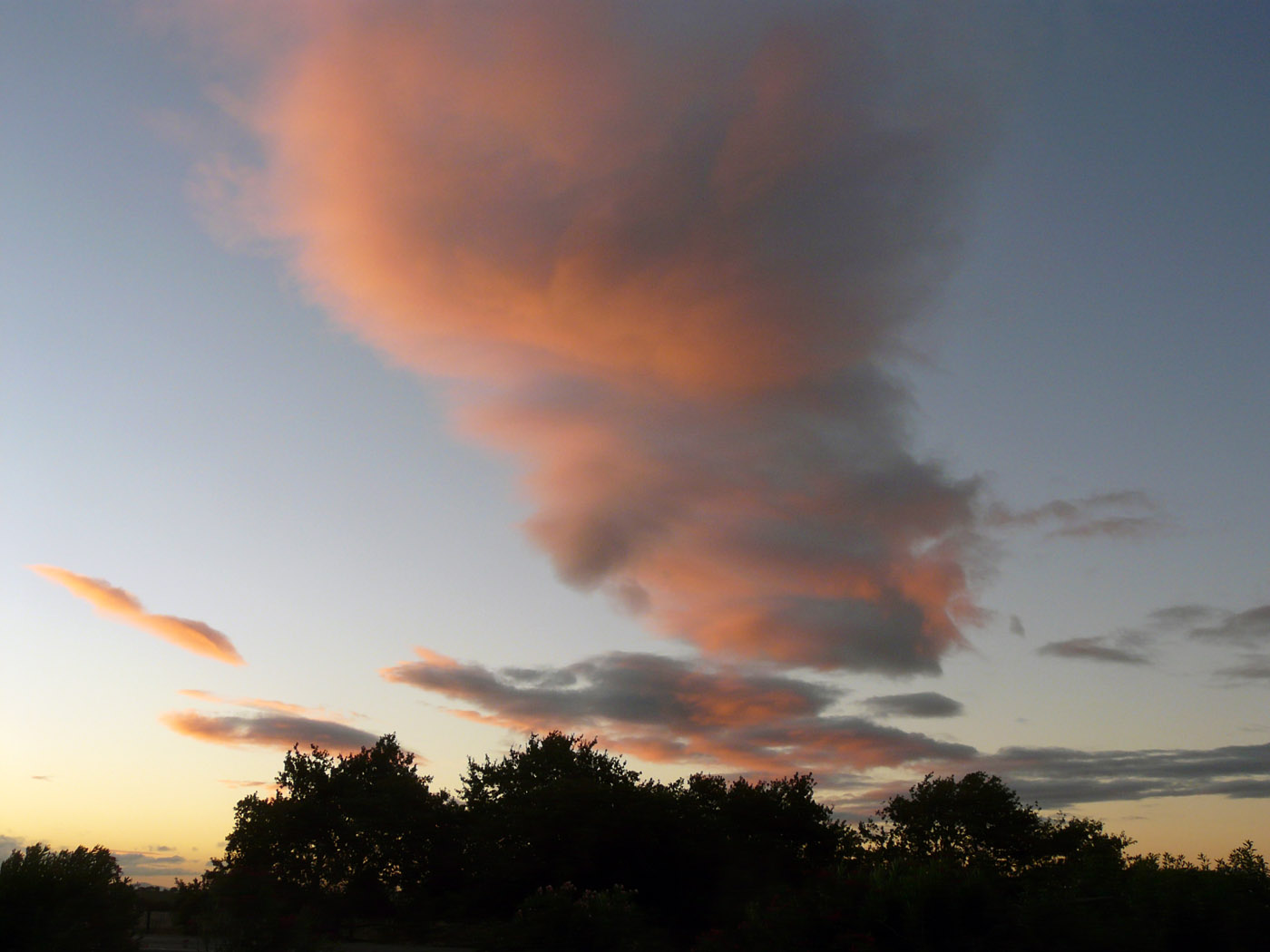 Clouds at sunset, Paarl