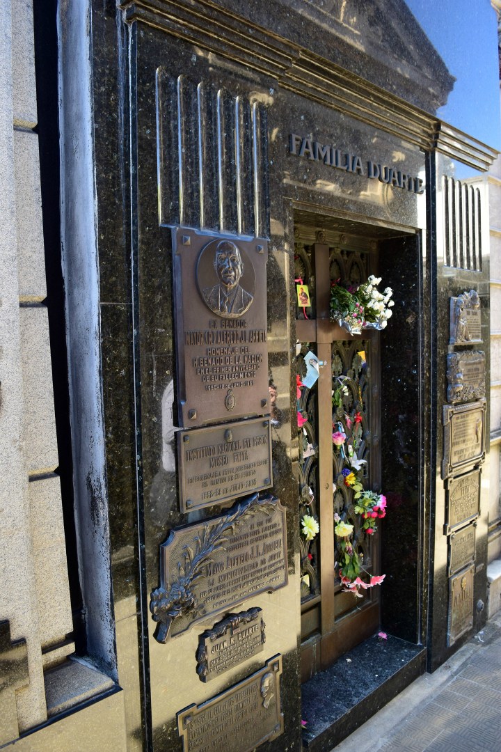 Eva Peron's Grave, Recoleta Cemetery, Buenos Aires
