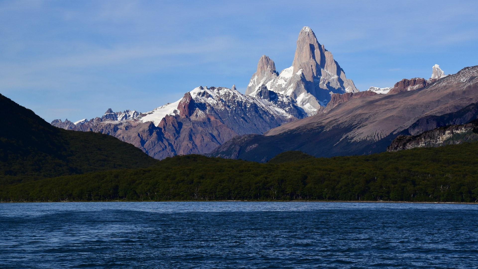 Mt Fitzroy and Lago del Desierto, Los Glaciares National Park