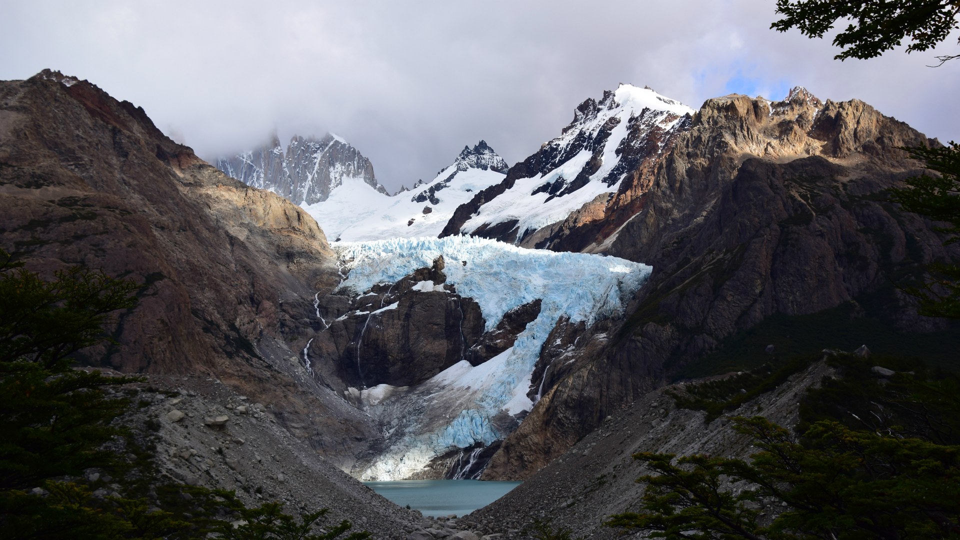 Piedras Blancas Glacier and Lake, Los Glaciares National Park