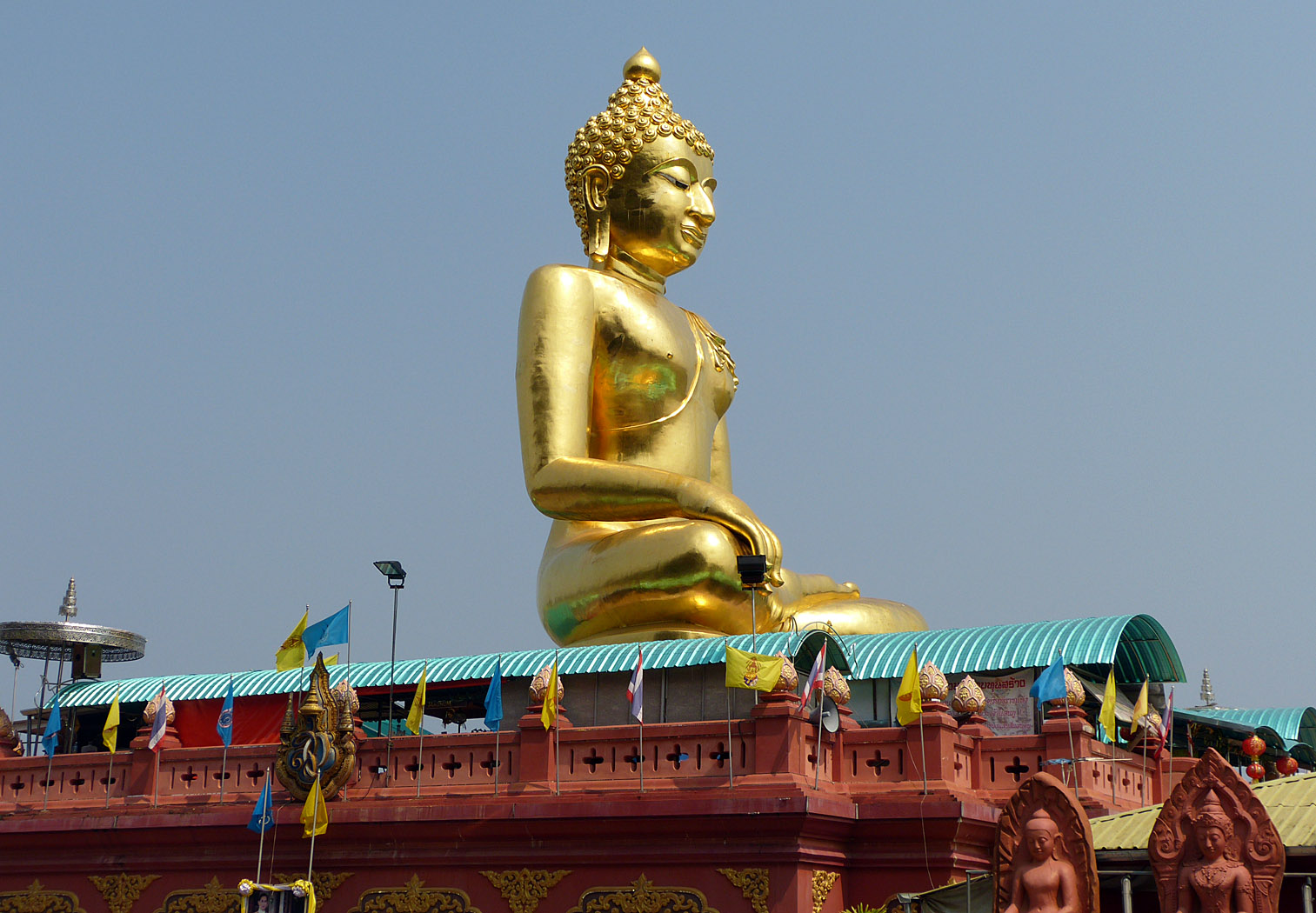 Giant Buddha, Sop Ruak, Thailand