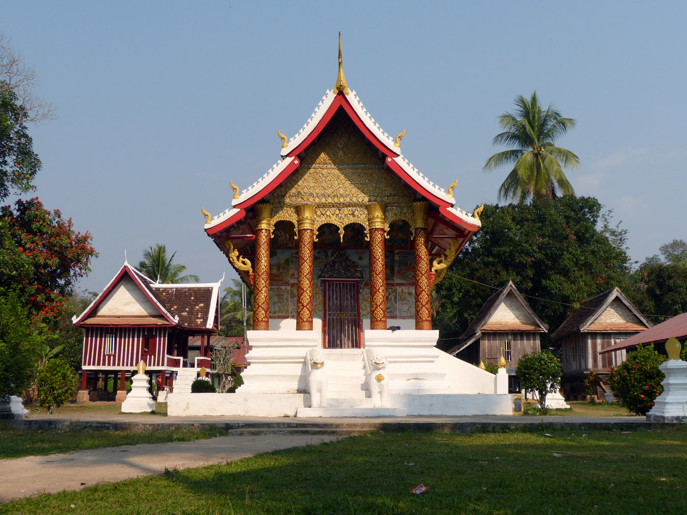 Village temple, Mouangkham, Laos