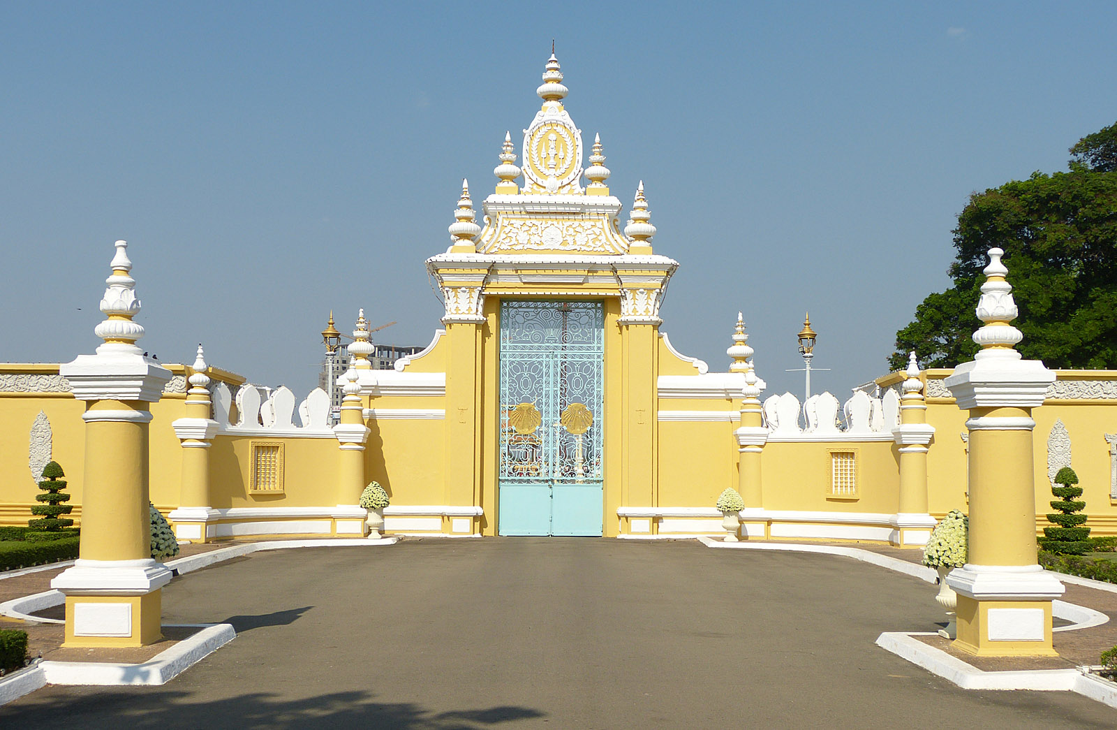 Victory Gate, Royal Palace, Phnom Penh, Cambodia