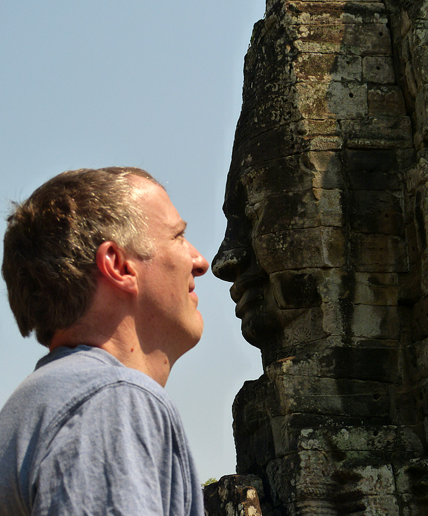 Faces at The Bayon, Angkor Thom, Cambodia