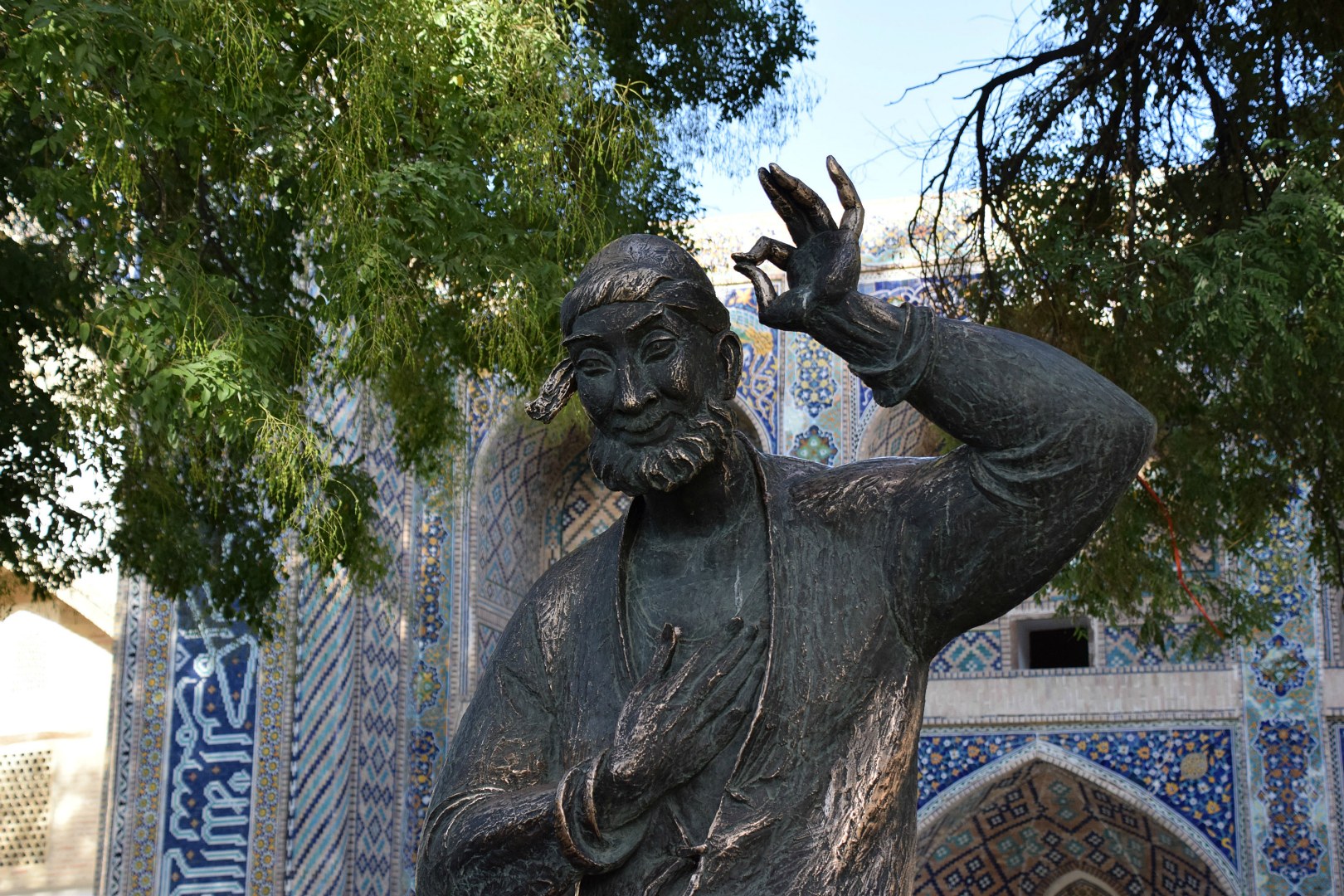 Statue of Nasruddin Hodja, Bukhara
