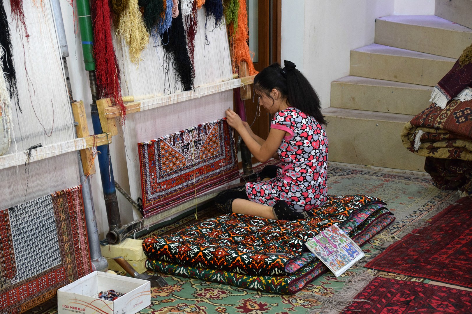 Carpet weaving, Bukhara