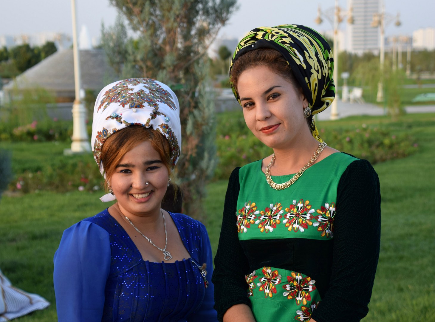Wedding guests, Ashgabat