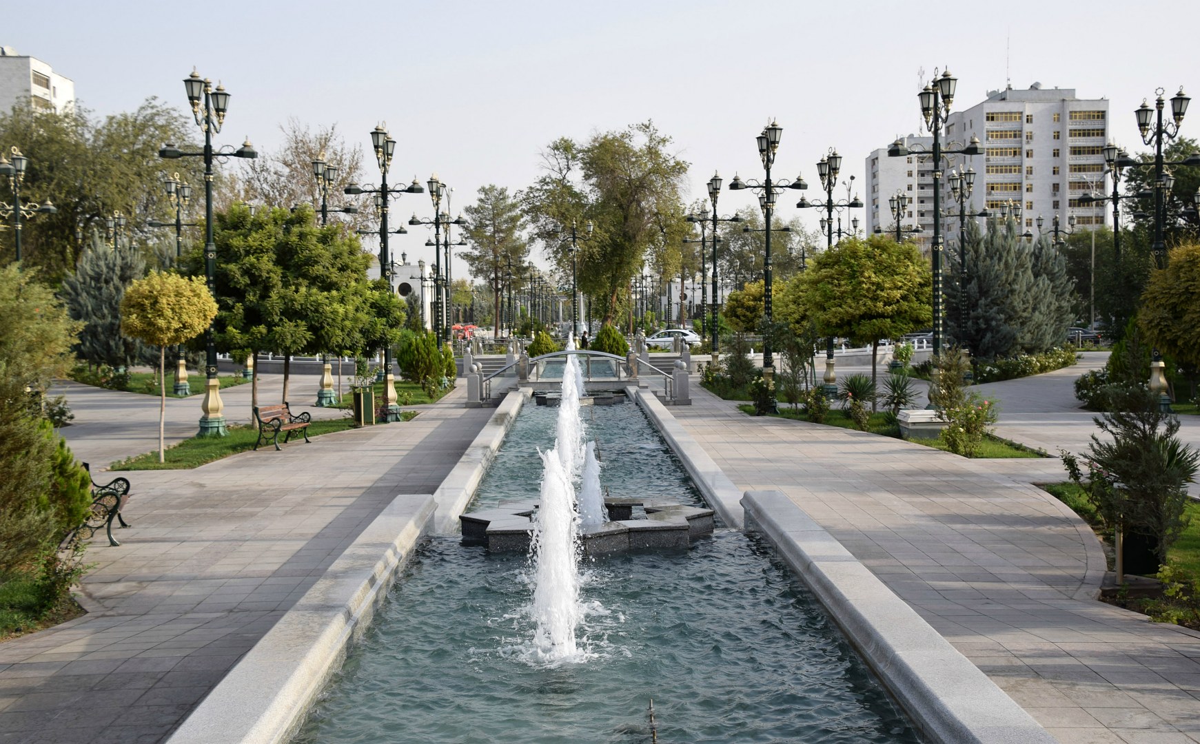 Water feature, Ashgabat