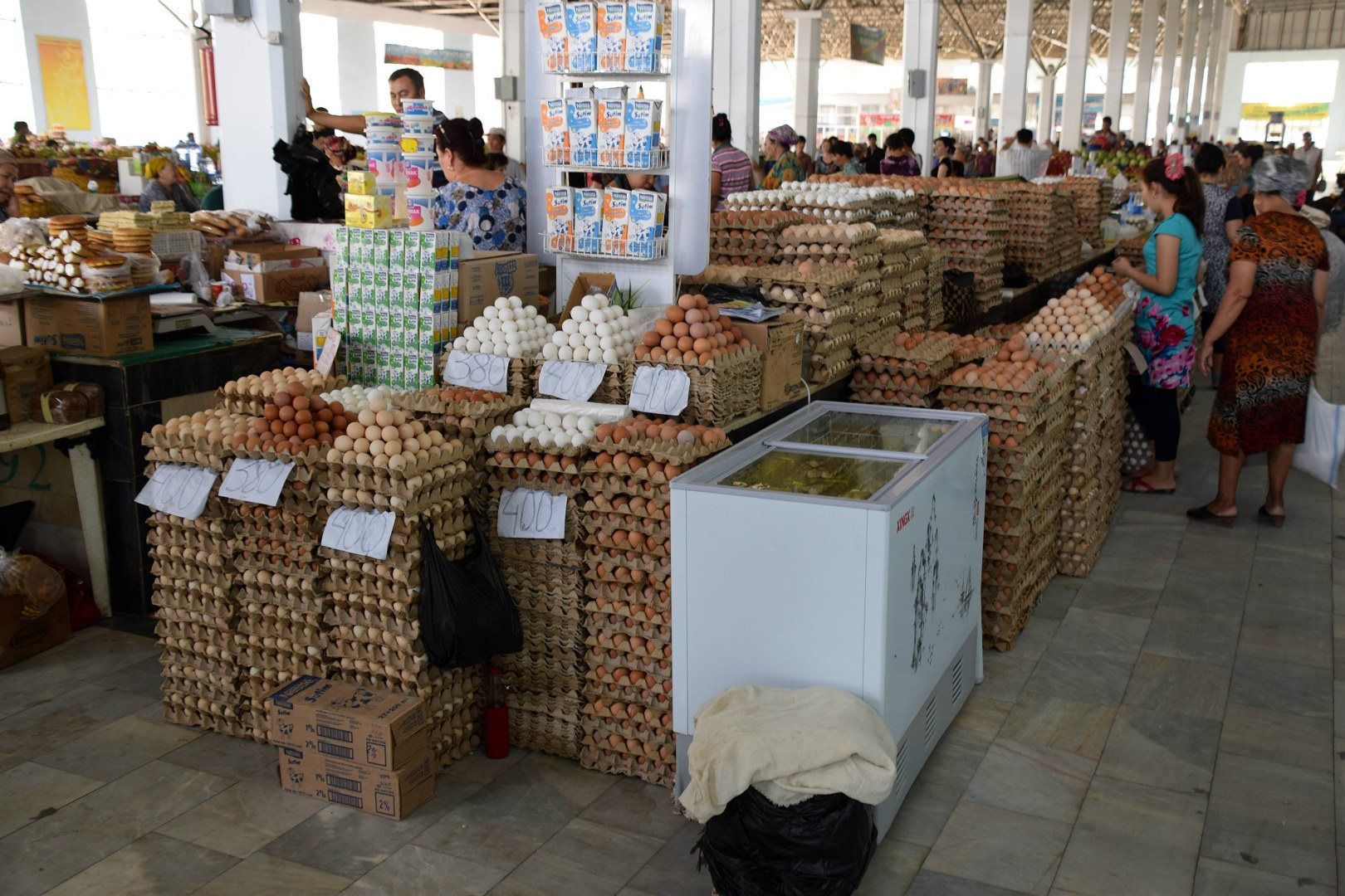 Eggs for sale, Nukus
