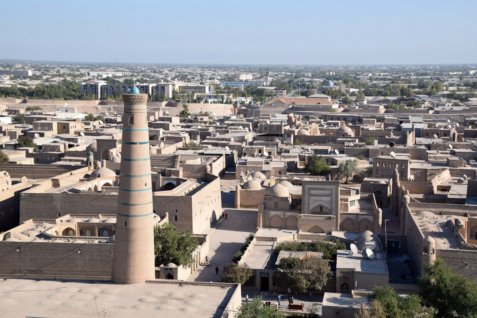 View from Islam Khodja Minaret, Khiva