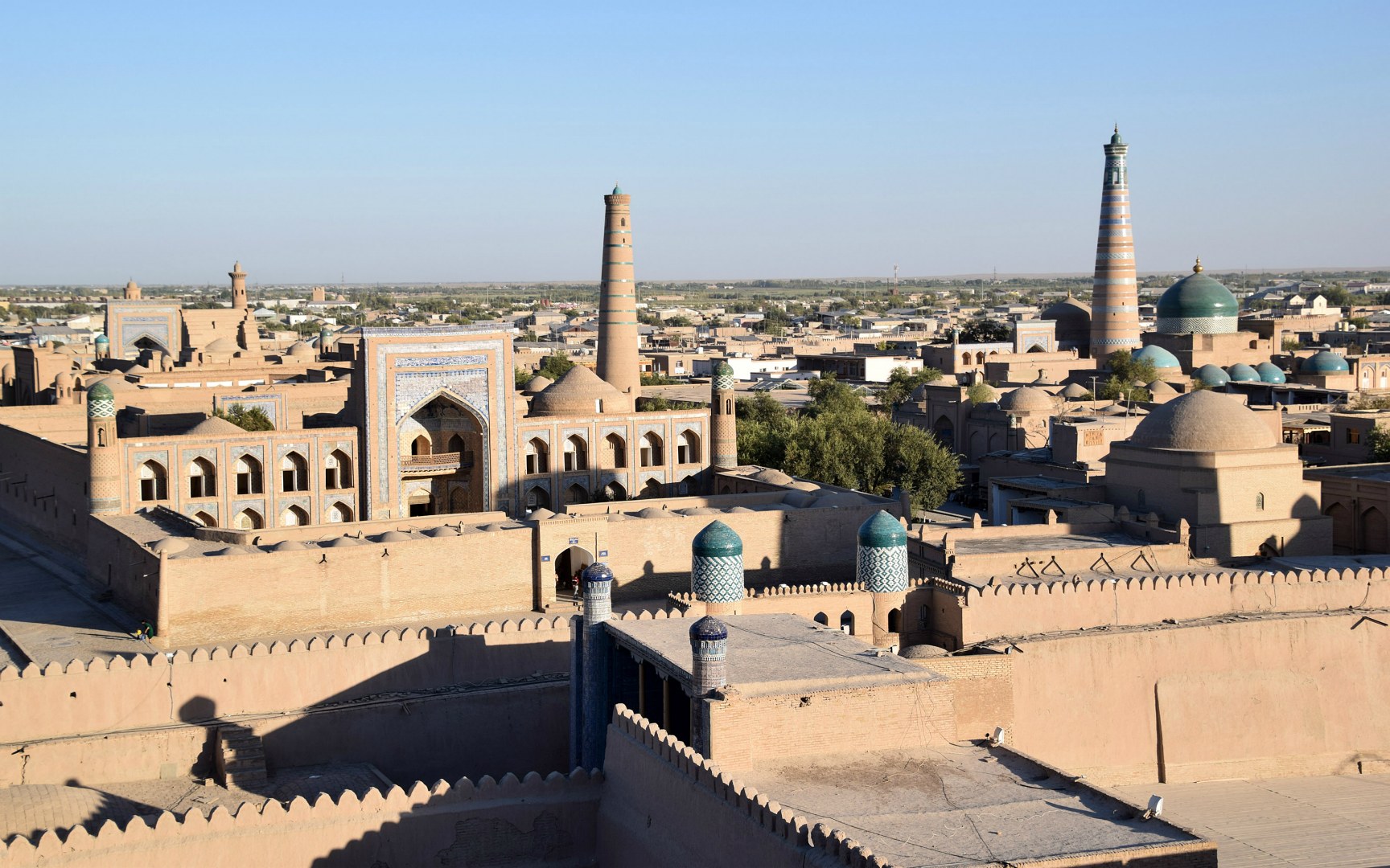 View from Kunya Ark, Khiva