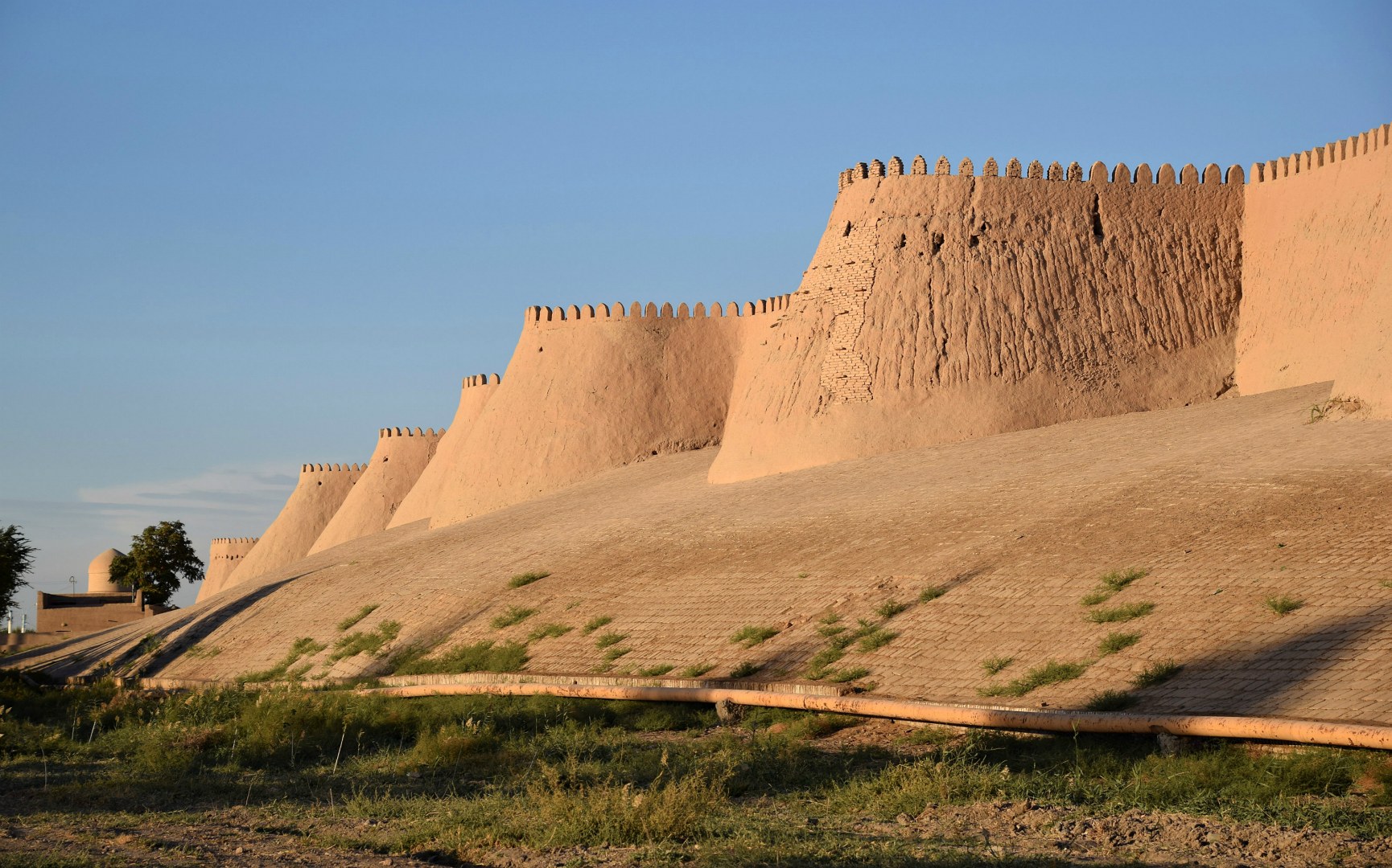 City walls, Khiva