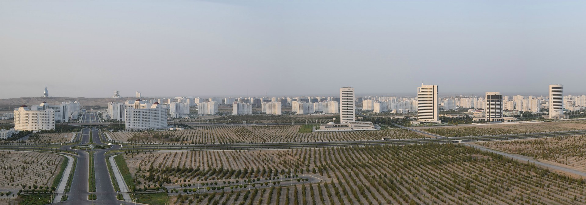 City skyline, Ashgabat