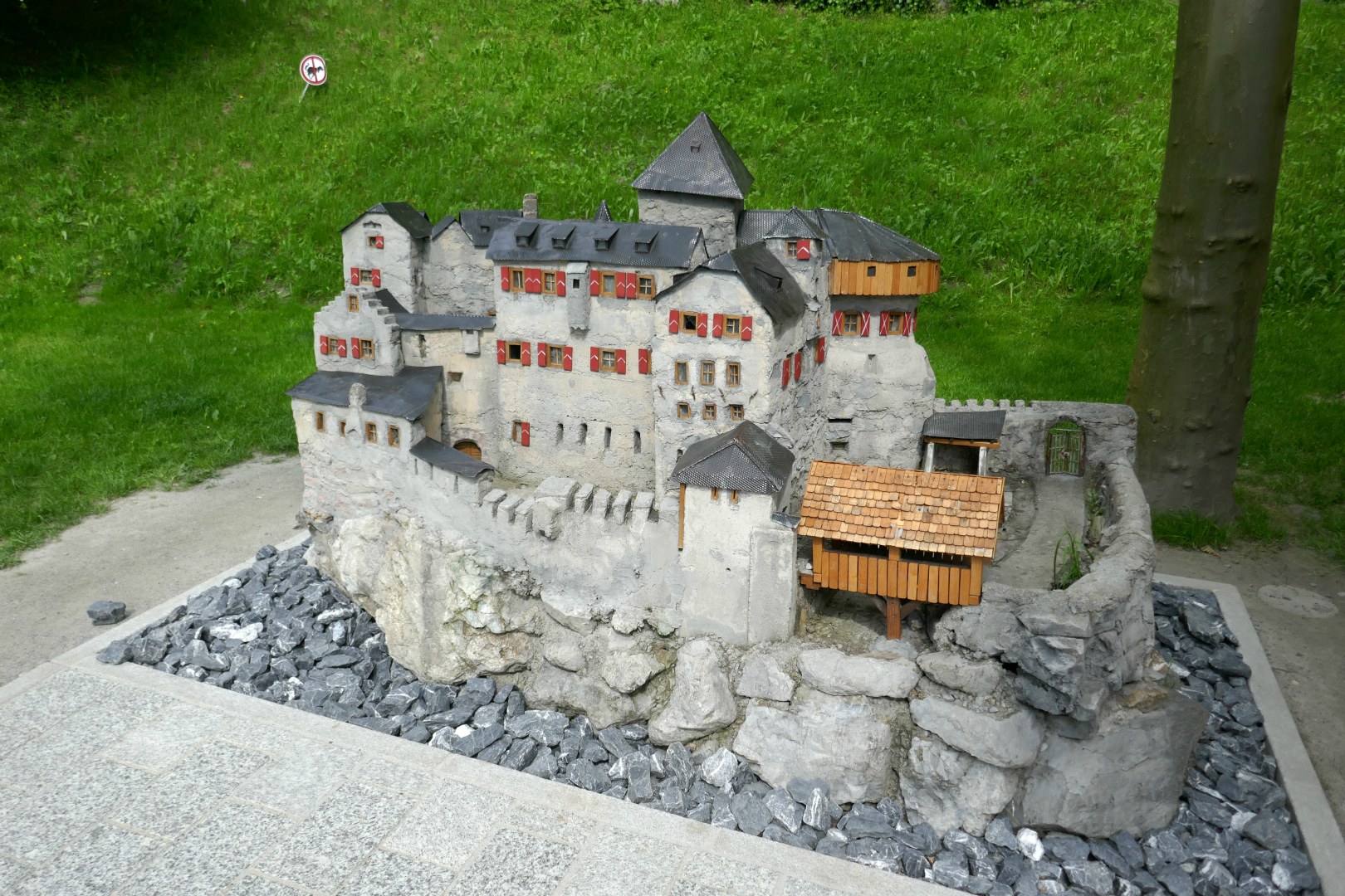 Model of Vaduz Castle, Liechtenstein